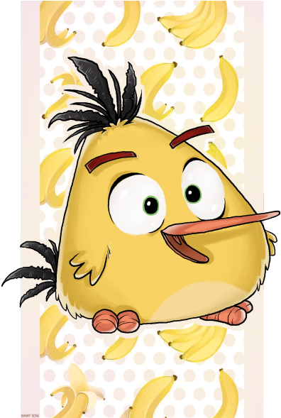American - Cartoon Goldfinch Clipart (500x588), Png Download