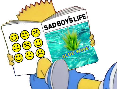 Bart, Boy, Life, Pale, Png, Sad, Sad Boy, Sad - Today Is The Oldest You've Ever Been, And The Youn... (500x376), Png Download