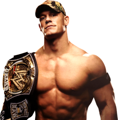John Cena Photo - Champion John Cena Gifs (393x400), Png Download