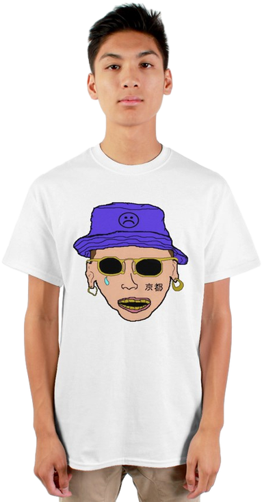 White Tshirht Meme (498x759), Png Download