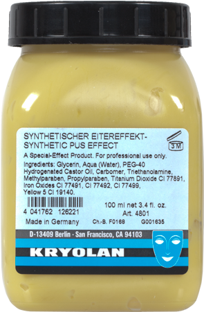 Synthetic Pus Effect Can Make The Cut Look More Realistic - Kryolan Synthetic Pus Effect (350x450), Png Download
