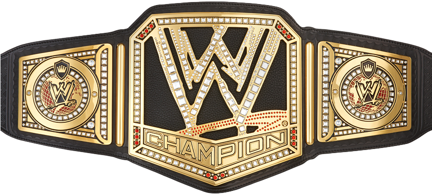 The Rock, John Cena, Daniel Bryan, Randy Orton, Brock - Wwe Championship Replica Title Belt (855x395), Png Download