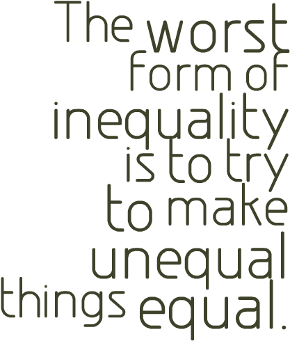 Equality Quotes Png Pic - Printing (433x535), Png Download