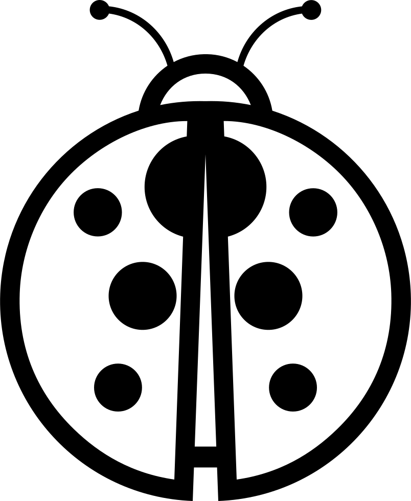 Ladybug - - Icon (804x980), Png Download