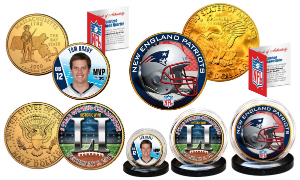 Historic 2016-17 Super Bowl 51 Nfl Champions New England - Authentic Nfl Super Bowl Li 51 New England Patriots (600x600), Png Download