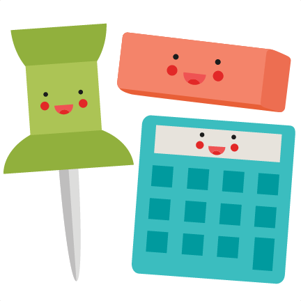 Room 43 Supplies List - Cute School Supplies Clipart (432x432), Png Download