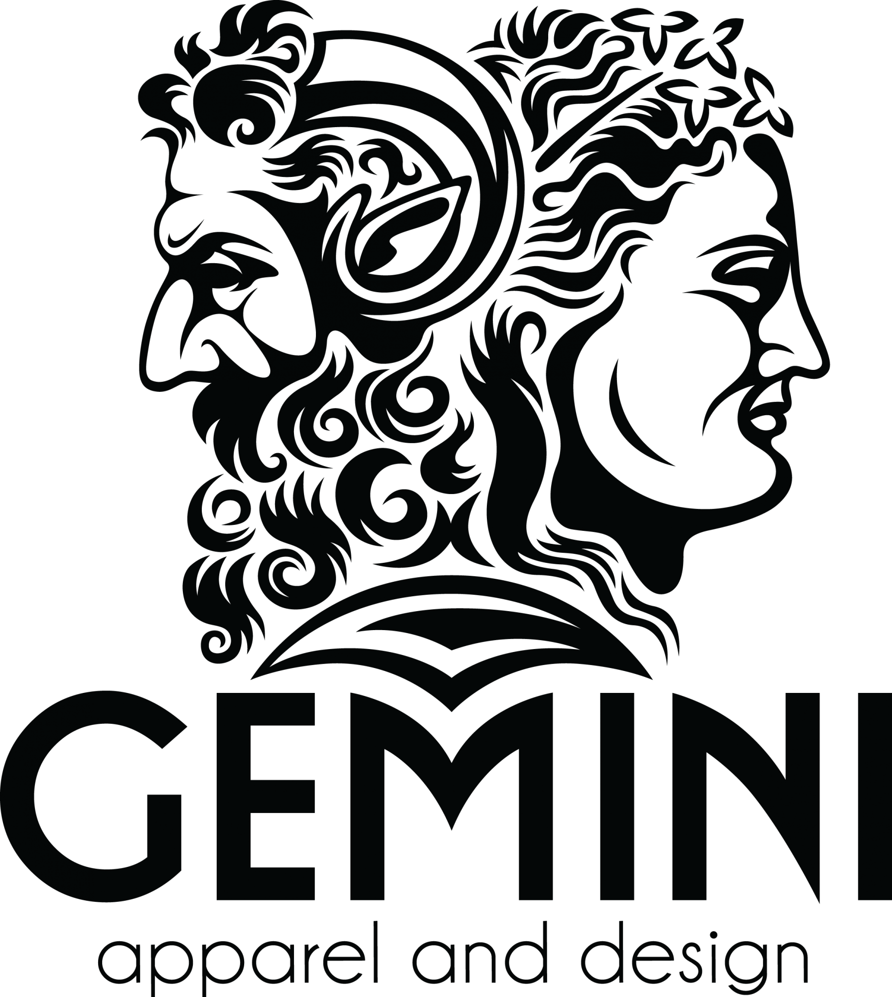 Apparel Design Brands Of Stock - Gemini Vector (1790x2000), Png Download