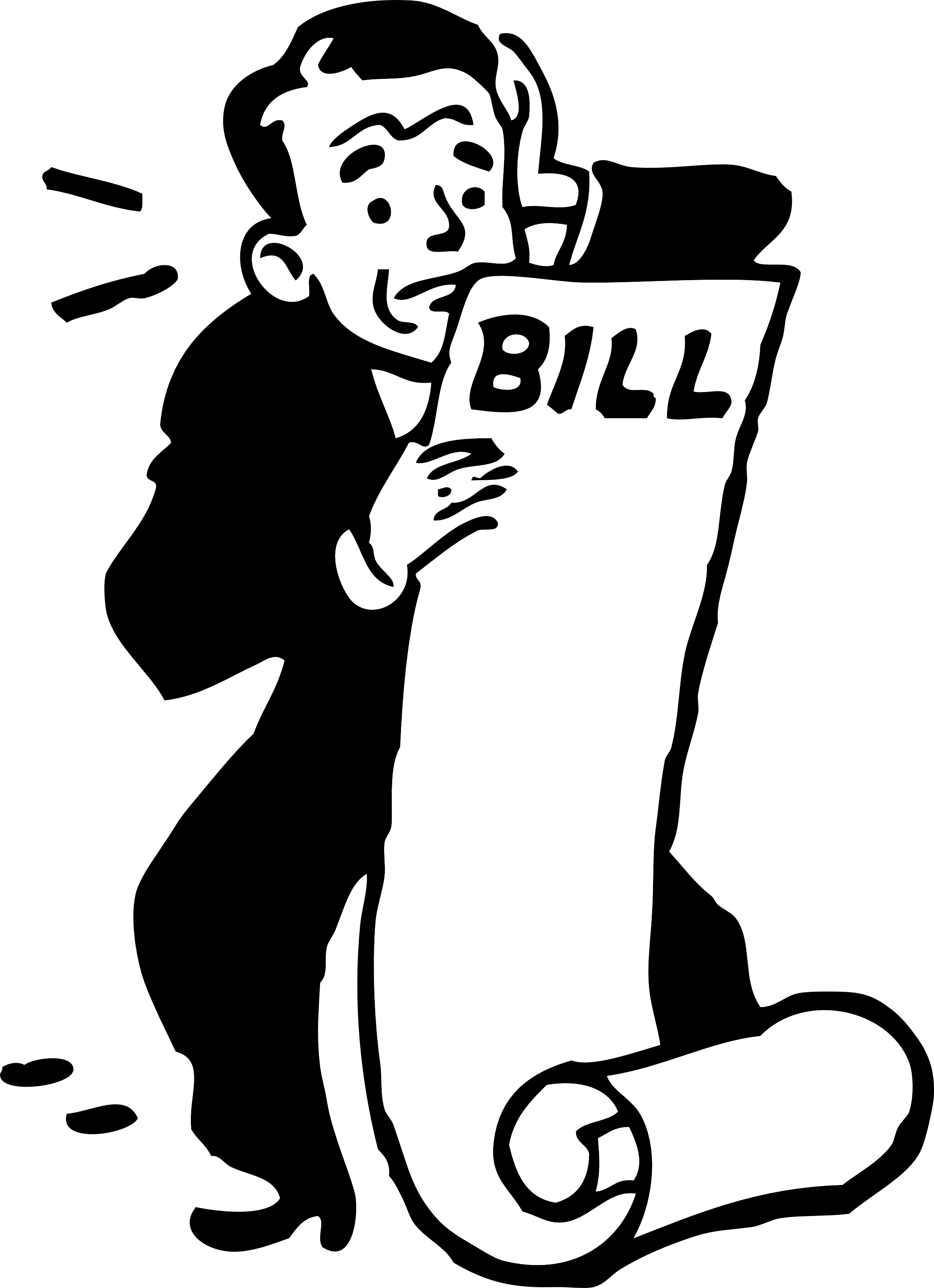 Steemit Is Full Of Very Clever People - Bill Clipart (522x720), Png Download