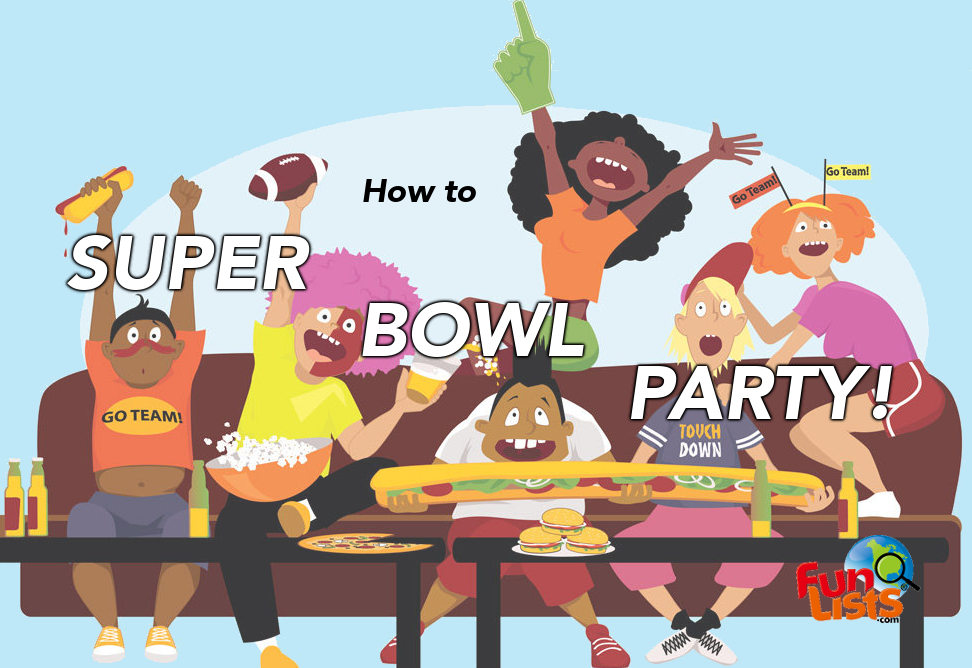 How To Super Bowl Party - Friends Watching Tv Cartoon (972x668), Png Download