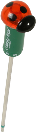Thirsty Light Ladybug - Fun Moisture Tester (480x458), Png Download