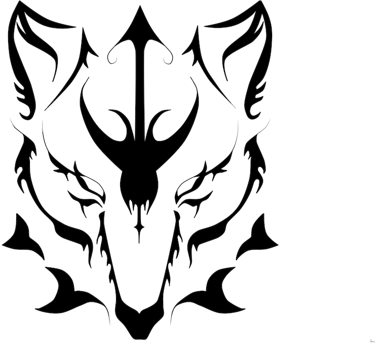 Download Wolf Face Tribal Tattoo Full Size Png Image Pngkit Download Wolf Face Tribal Tattoo Full Size Png Image Pngkit