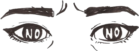 Png Sad Eyes Clip Art Freeuse Stock - Resignacion Dibujo (500x254), Png Download