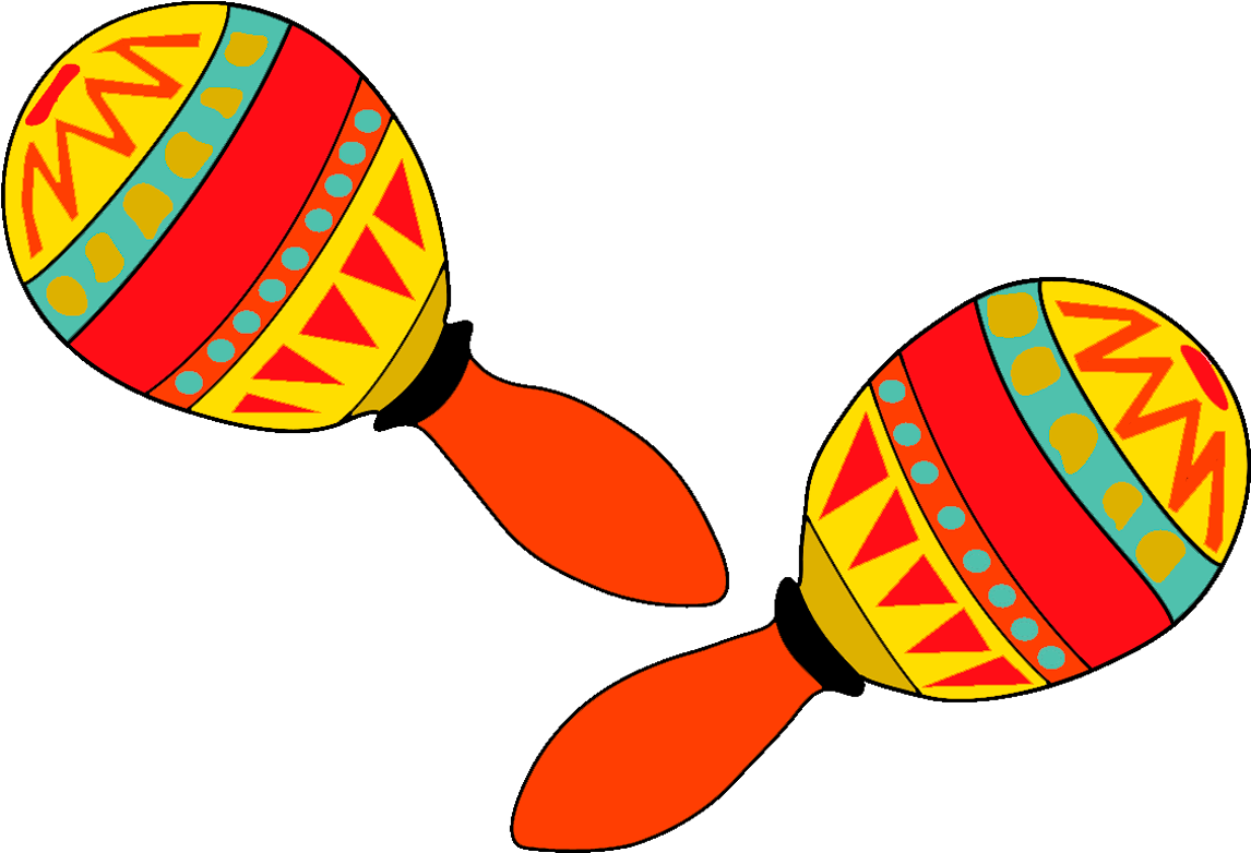 Picture Library Download Carnaval Del Pueblo Null - Maraca Cartoon Transparent Background (1338x1338), Png Download