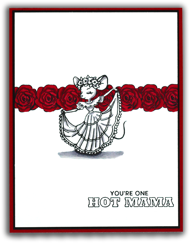Mouse Quinceanara Card By Understand Blue - Cardmaking (650x817), Png Download