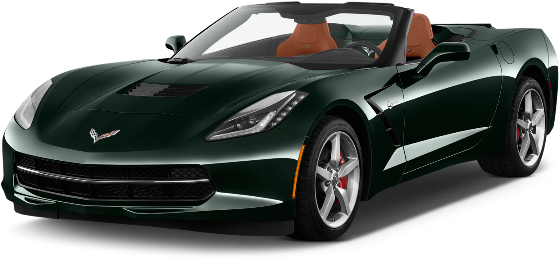 Lamborgini Drawing Watercolor - 2017 Chevrolet Corvette Stingray Convertible (2048x1360), Png Download