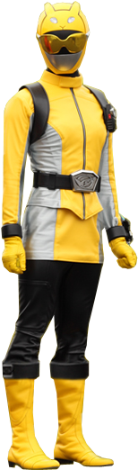 Yellow Gb Ranger - Yellow (242x554), Png Download