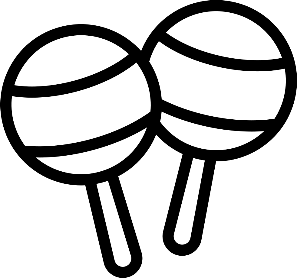 Png File Svg - Idiophone Black And White (981x920), Png Download