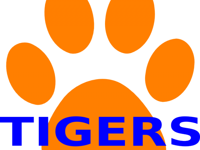 Tiger Paw Print - Paw (640x480), Png Download