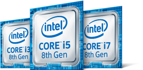 A New 8th Generation Intel® Core™ Processor Helps You - Intel Core 2 Duo (540x228), Png Download