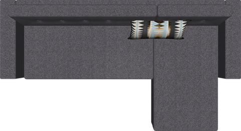 Top View - Sofa Png Top View Png (481x263), Png Download