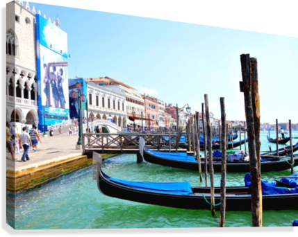 Tree Top View Canvas Print - Doge's Palace (429x342), Png Download