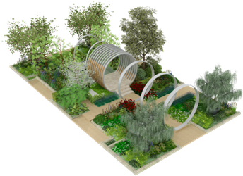 Hillier To Use Davidia Involucrata As Chelsea Flower - Chelsea Flower Show (620x325), Png Download