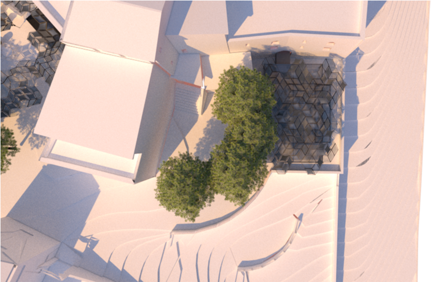 Top View - Restaurant - Portable Network Graphics (1000x562), Png Download