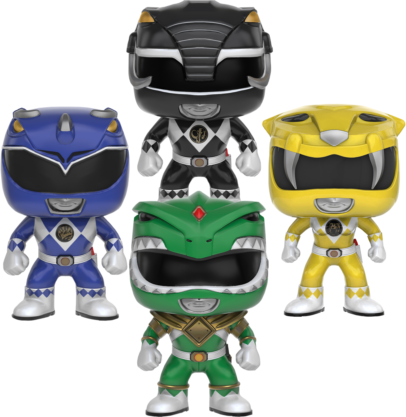 Go - Pop Figure Power Rangers (1408x1447), Png Download
