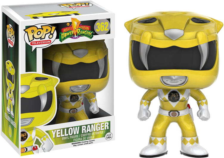 Retro Power Rangers - Pop Power Rangers (800x800), Png Download