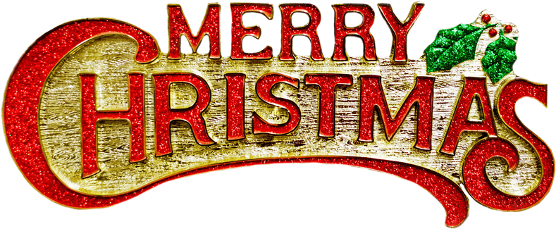 Merry Christmas Sign - Merry Christmas No White Background (800x382), Png Download