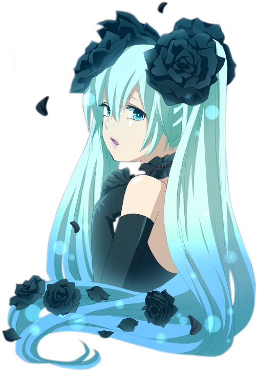 Hatsune Miku Png By Bloomsama - Hatsune Miku Пнг (701x741), Png Download