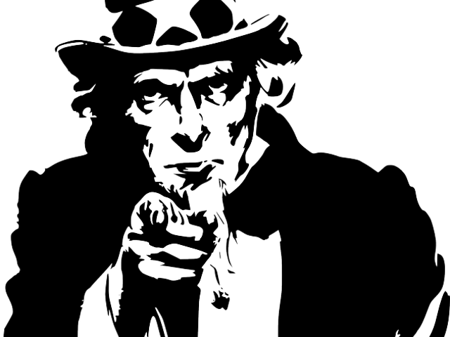 Uncle Sam Clipart Same - Uncle Sam Png (640x480), Png Download