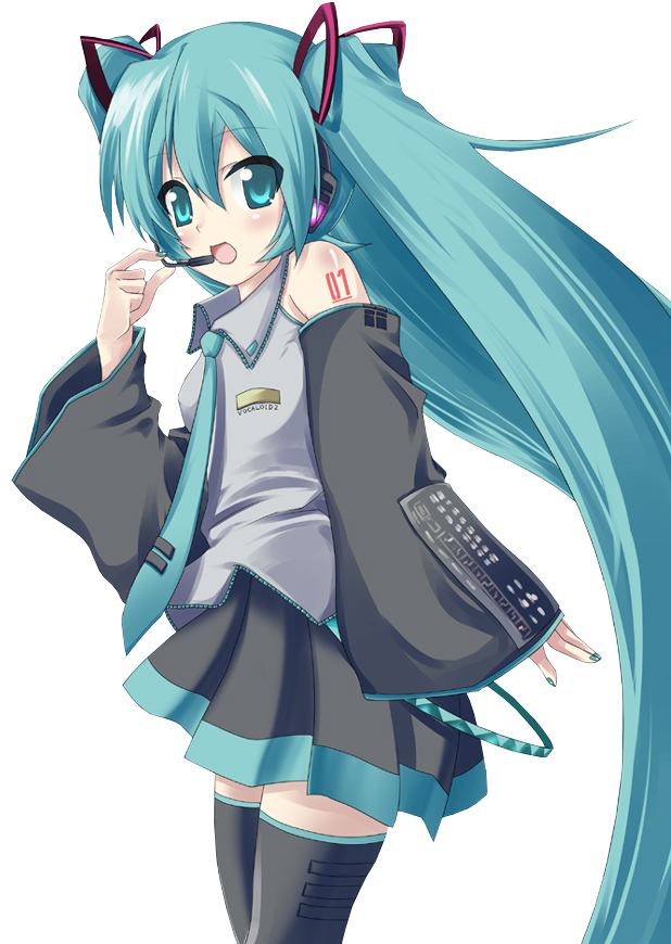 Miku Hatsune Png Image Free Download - Hatsune Miku Wallpaper Iphone (650x897), Png Download