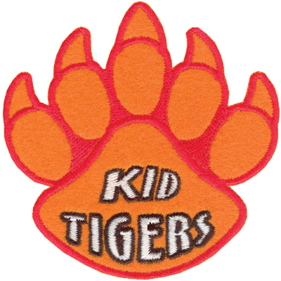 Purchase Kid Tiger Paw Print Patch (400x400), Png Download
