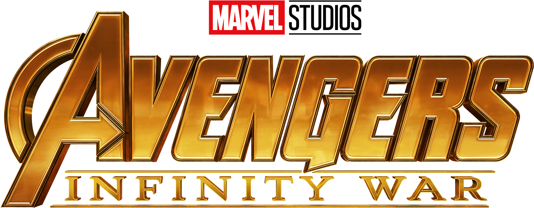 Https - //i - Redd - It/44i9l0vi6y701 - Avengers Infinity War Logo (2362x1024), Png Download
