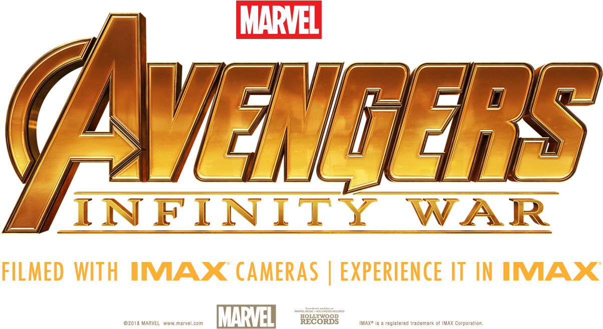Infinity War The Imax Experience - Avengers Infinity War Logo Png (1500x900), Png Download