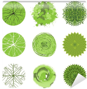 Tree Plan View (400x400), Png Download