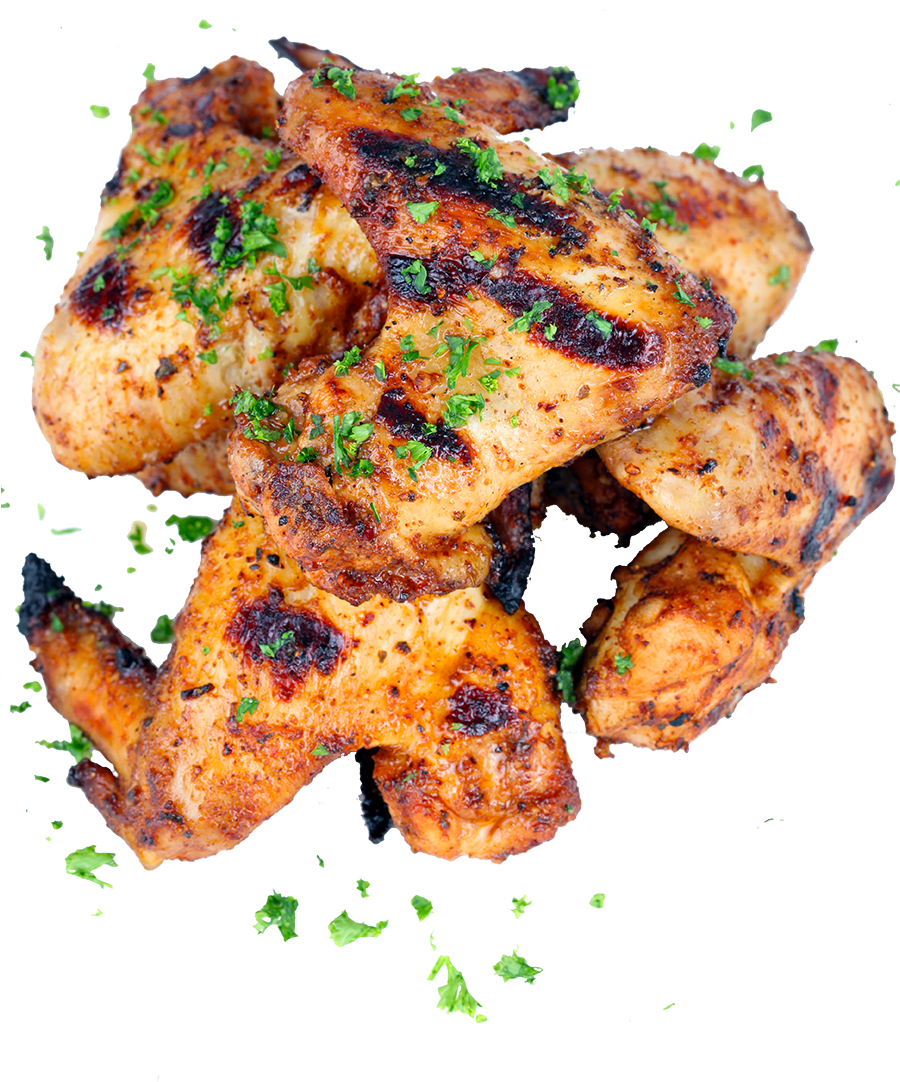 Grilled Food Png Free Download - Chicken Png Top View (900x1346), Png Download