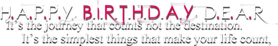 Happy Birthday Png - Style (1024x461), Png Download