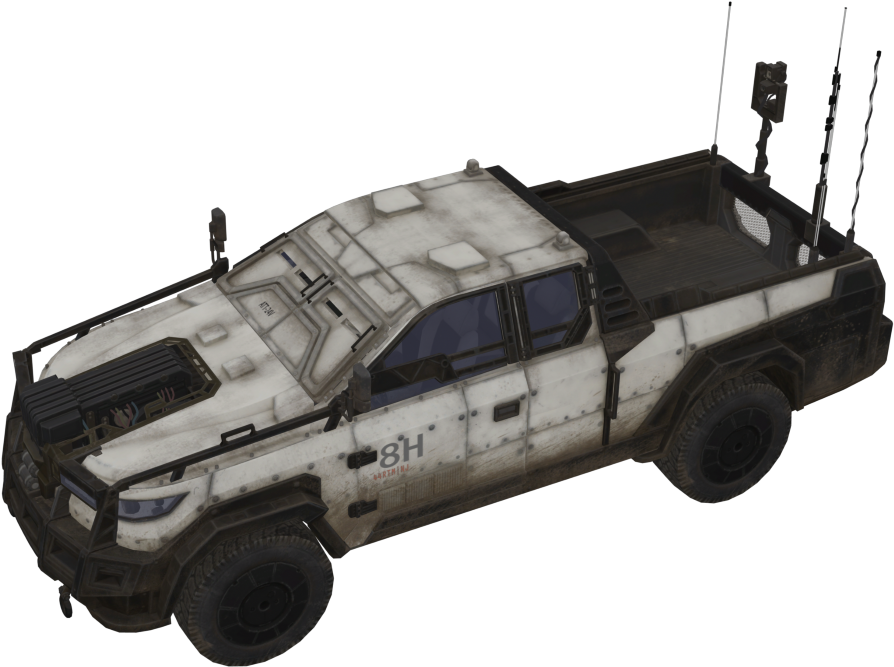 Technical Model Aw - Dacia Pick-up (1000x710), Png Download