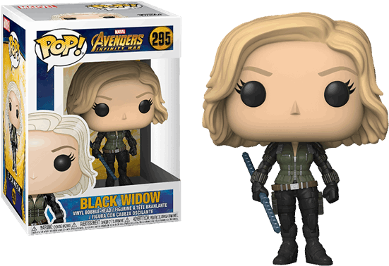 Infinity War - Funko Pop Infinity War Black Widow (600x600), Png Download