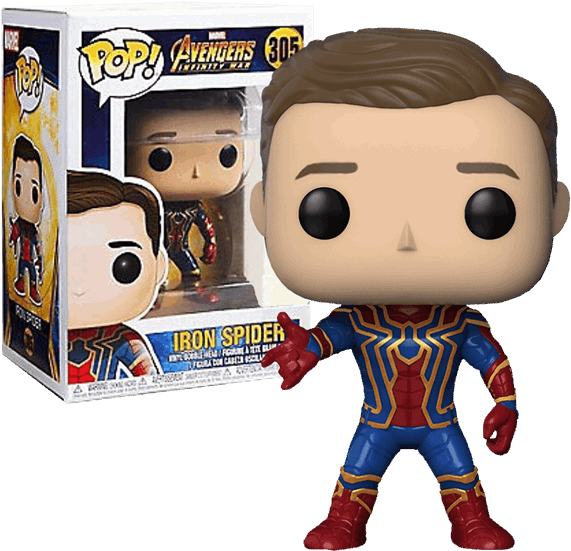 Infinity War - Funko Pop Spiderman Infinity War (600x600), Png Download