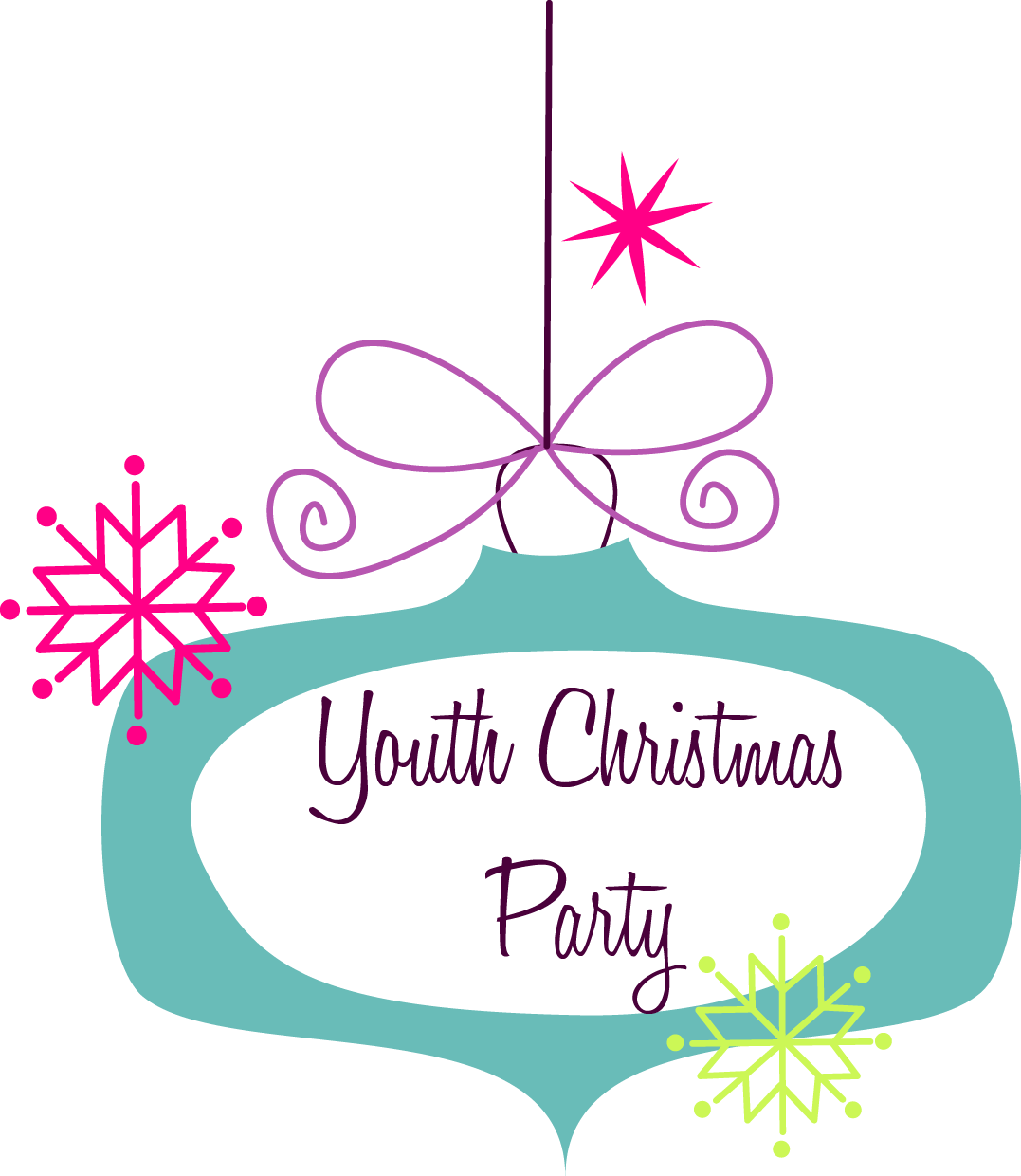 Download Vector Library Download Church Christmas Party Clipart Youth Christmas Party Full Size Png Image Pngkit