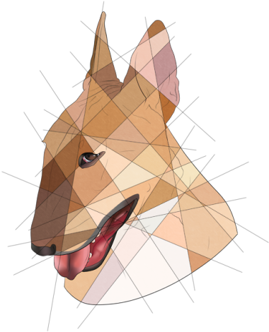 Bull Terrier Commission For @chaoskirin - Bull Terrier (500x500), Png Download