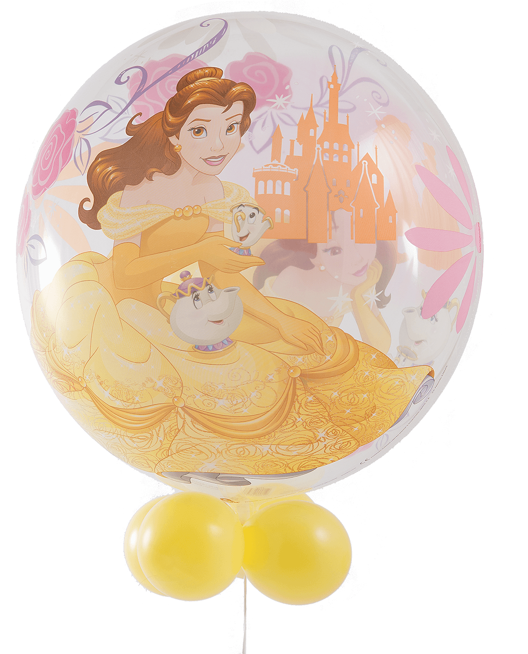 Disney Princess Belle Balloon - Belle (1400x1400), Png Download