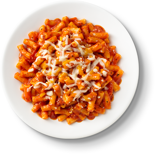 Michelina's Food Image - Plate Of Food Above (538x535), Png Download