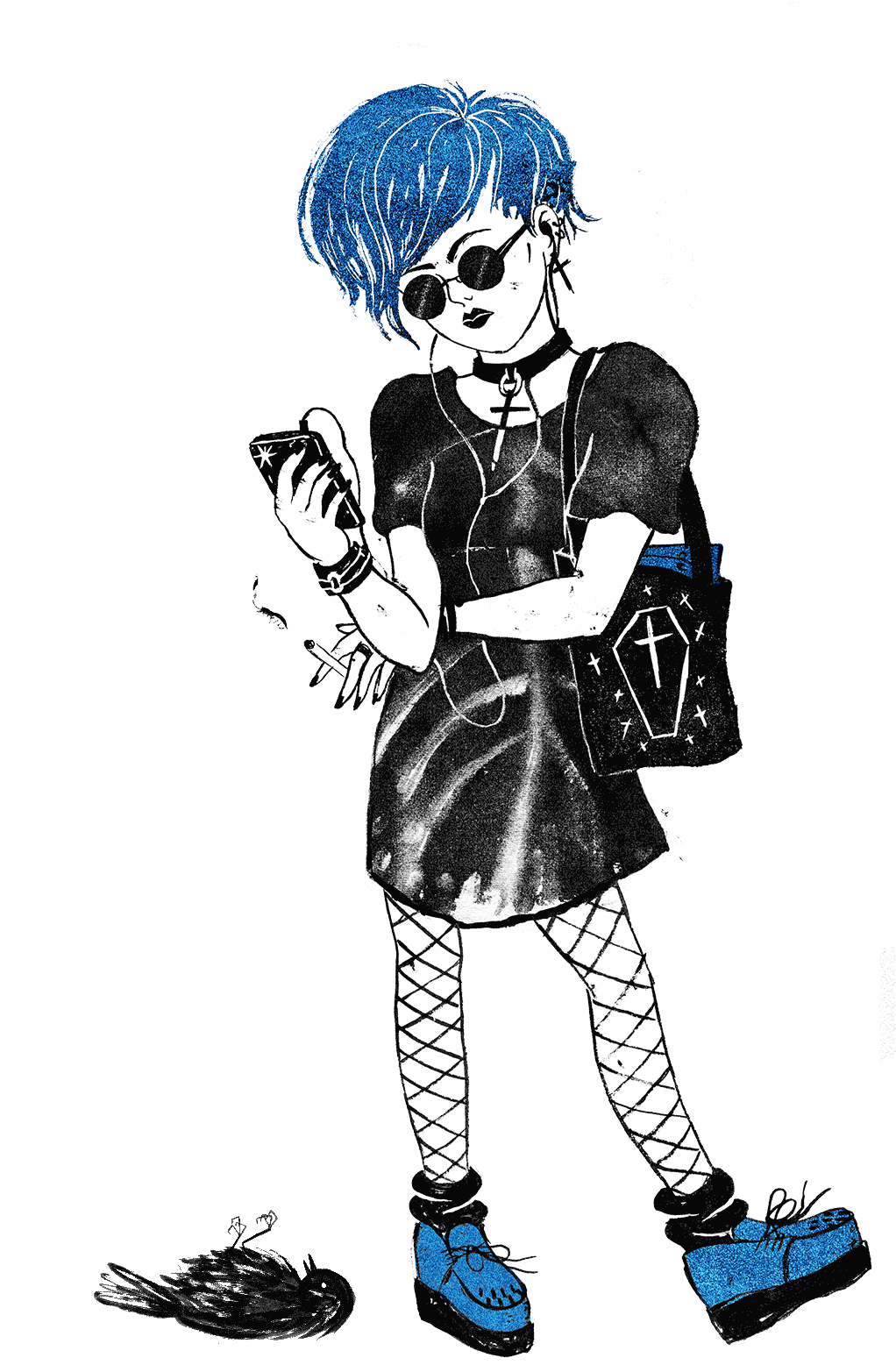 Pastel Goth South Park (1080x1628), Png Download
