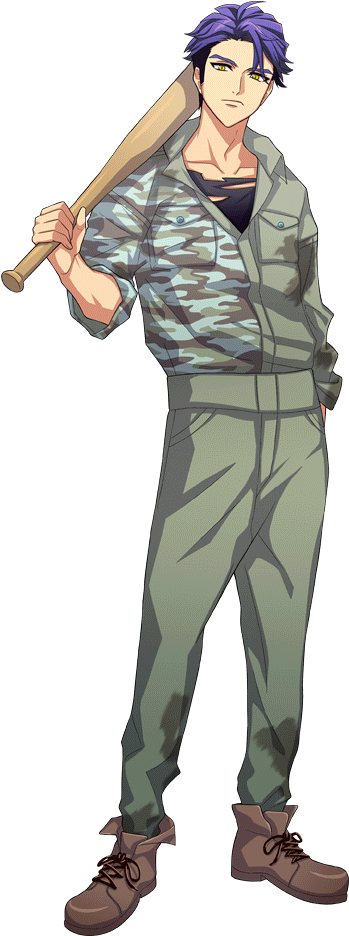 Juza Dead-undead Fullbody - A3! アクリルスタンド/十座 (1024x1024), Png Download