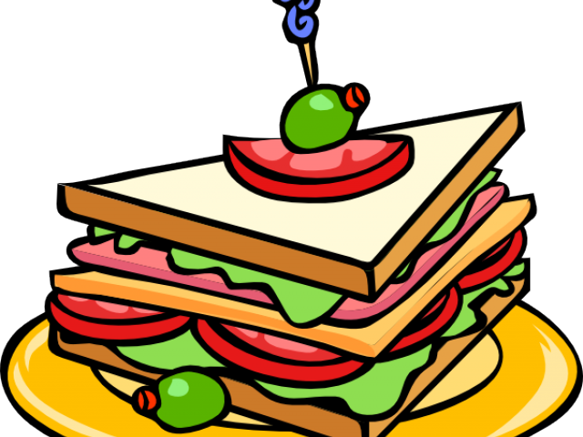 Pasta Free On Dumielauxepices Net Cartoon - Sandwich Clip Art (640x480), Png Download