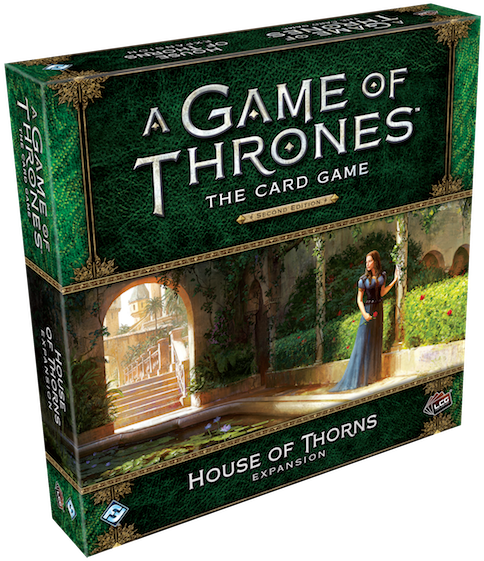 A Game Of Thrones Lcg -second Edition - Game Of Thrones Lcg House Of Thorns (500x609), Png Download